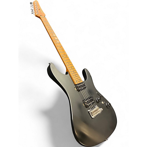Used 2020s Ibanez AZ2402 Prestige Black Solid Body Electric Guitar