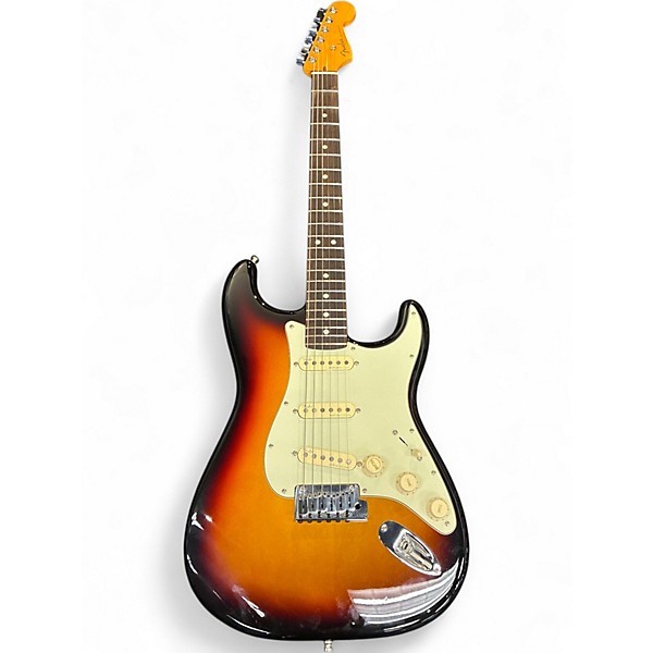 Used 2024 Fender American Ultra Stratocaster 3 Color Sunburst Solid Body Electric Guitar