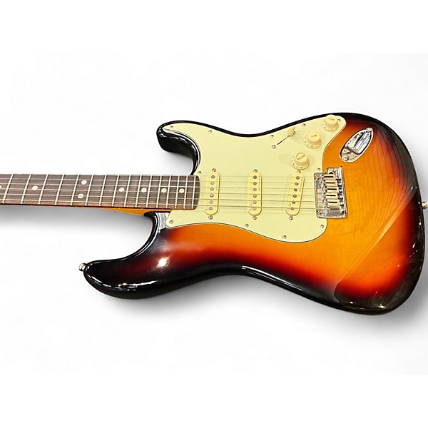 Used 2024 Fender American Ultra Stratocaster 3 Color Sunburst Solid Body Electric Guitar