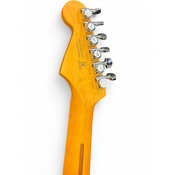 Used 2024 Fender American Ultra Stratocaster 3 Color Sunburst Solid Body Electric Guitar