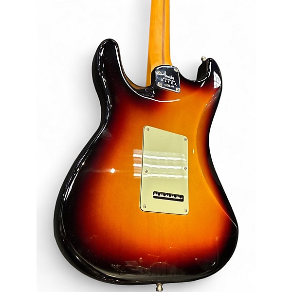 Used 2024 Fender American Ultra Stratocaster 3 Color Sunburst Solid Body Electric Guitar