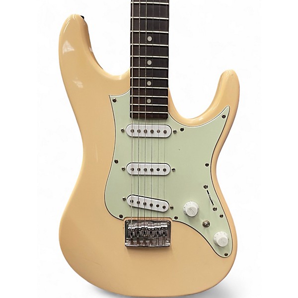 Used Ibanez AZES31 Antique Ivory Solid Body Electric Guitar