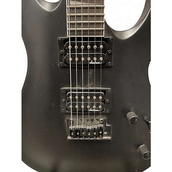 Used Jackson JS22 Dinky Black Solid Body Electric Guitar