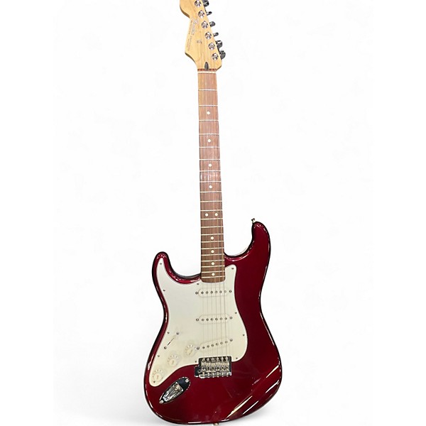 Used Fender Standard stratocaster Candy Apple Red Electric Guitar