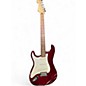 Used Fender Standard stratocaster Candy Apple Red Electric Guitar thumbnail