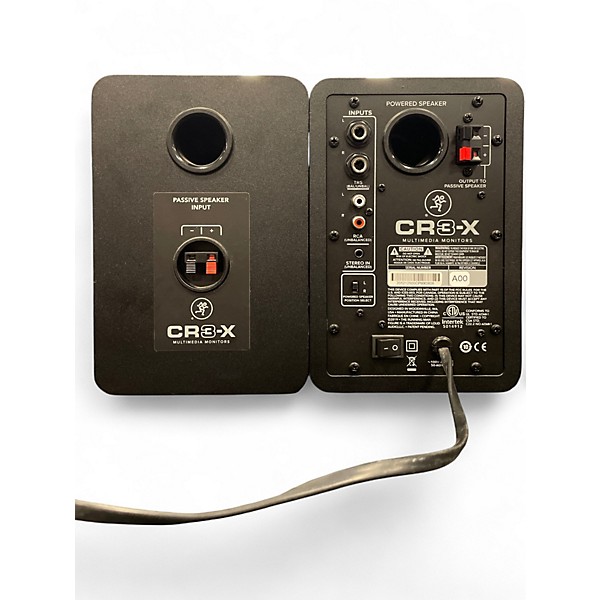 Used Mackie CR3X Pair Powered Monitor