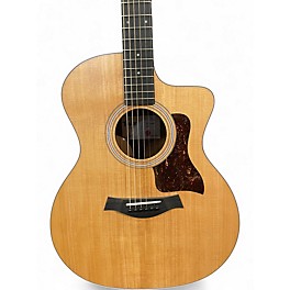 Used Taylor 214CE Natural Acoustic Electric Guitar