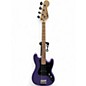 Used Squier Bronco ULTRAVIOLET Electric Bass Guitar thumbnail