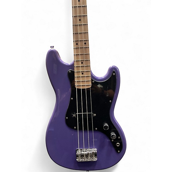 Used Squier Bronco ULTRAVIOLET Electric Bass Guitar