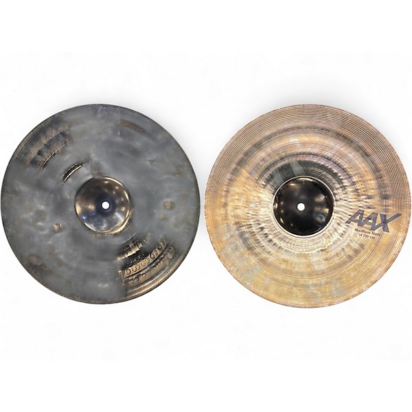 Used SABIAN 14in AAX Medium Hi Hat Pair Cymbal