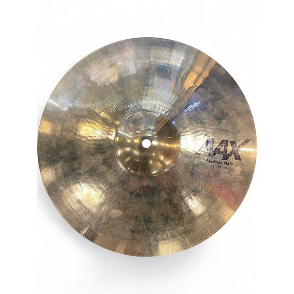 Used SABIAN 14in AAX Medium Hi Hat Pair Cymbal