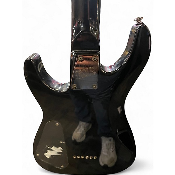 Used ESP LTD KH Jr Black Solid Body Electric Guitar