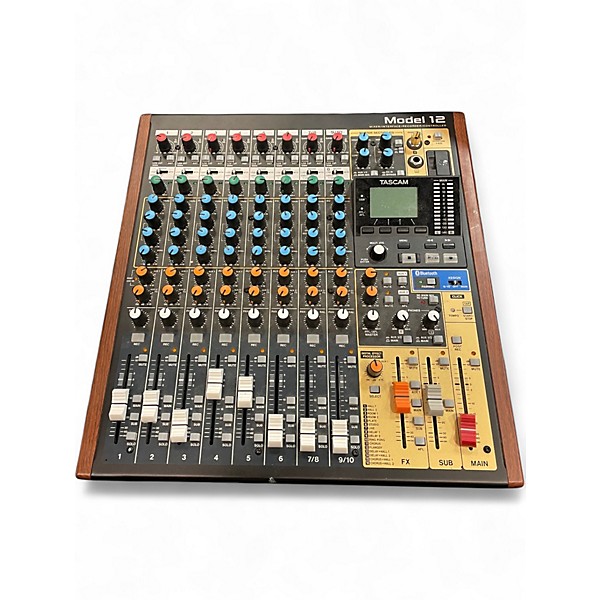 Used TASCAM MODEL 12 Powered Mixer