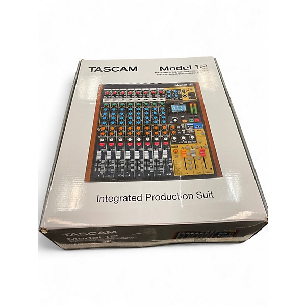 Used TASCAM MODEL 12 Powered Mixer