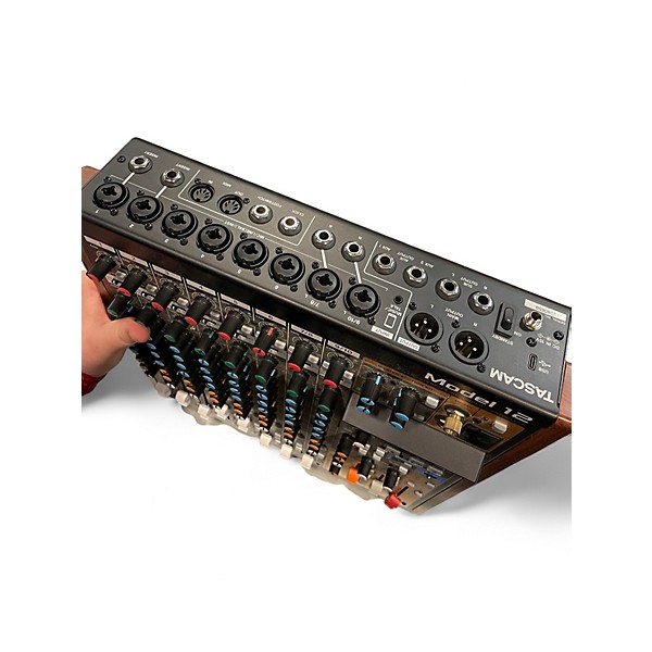 Used TASCAM MODEL 12 Powered Mixer