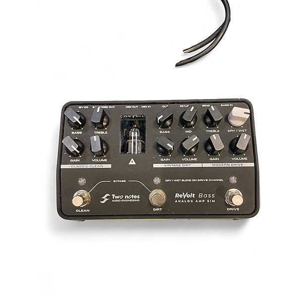 Used Two Notes Audio engineering revolt Bass Effect Pedal