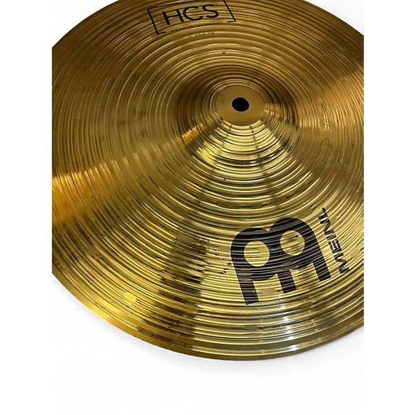 Used MEINL 14in HCS Hi Hat Pair Cymbal