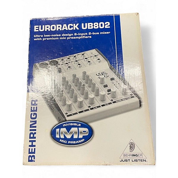 Used Behringer EURORACK UB802 Mixer