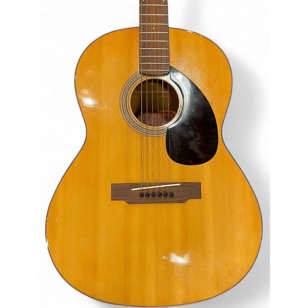 Used Yamaha FG 75 Natural Acoustic Guitar