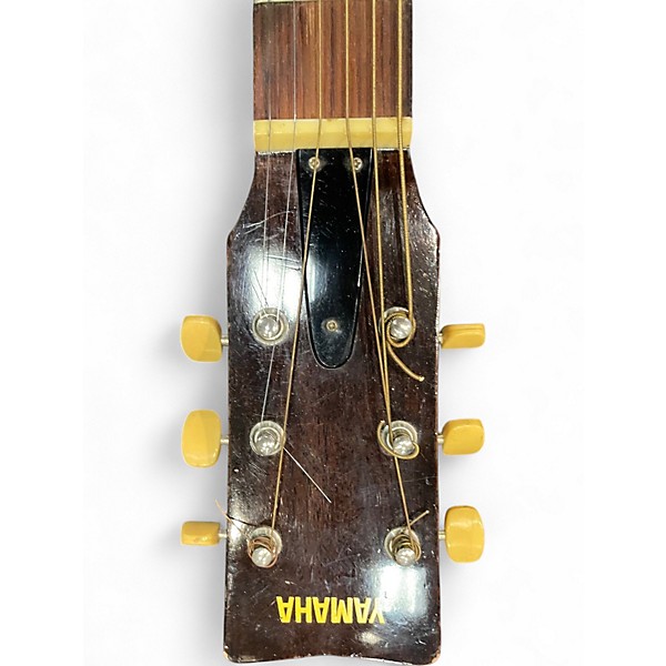 Used Yamaha FG 75 Natural Acoustic Guitar