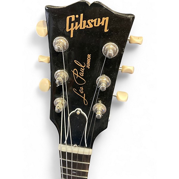 Used Gibson Les Paul Junior Ebony Solid Body Electric Guitar