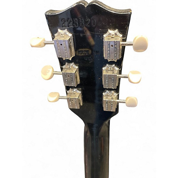 Used Gibson Les Paul Junior Ebony Solid Body Electric Guitar