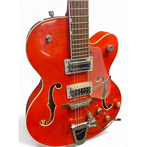 Used Gretsch Guitars G5427T Orange Hollow Body Electric Guitar