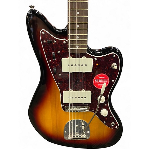 Used Squier Classic Vibe 60s Jazzmaster 3 Color Sunburst Solid Body Electric Guitar