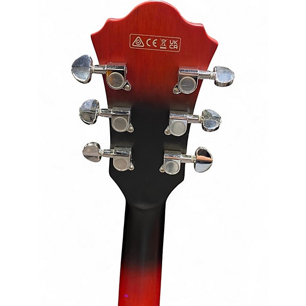 Used Ibanez AS53 Dark Cherry Burst Hollow Body Electric Guitar
