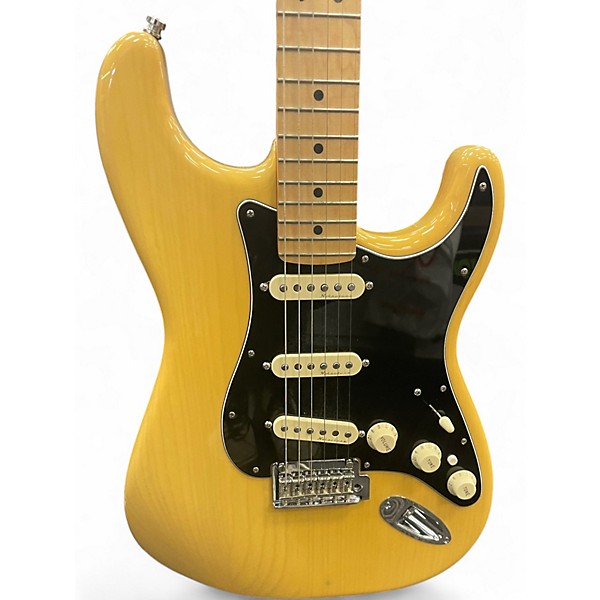 Used Fender Player Plus Stratocaster Natural Solid Body Electric Guitar