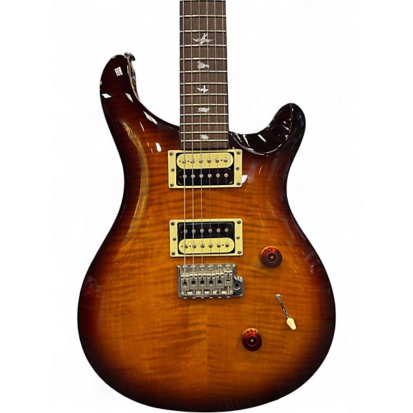 Used 2014 PRS SE Custom 24 Triburst Solid Body Electric Guitar