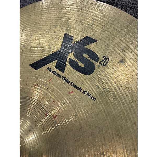 Used SABIAN 18in XS20 Medium Thin Crash Cymbal