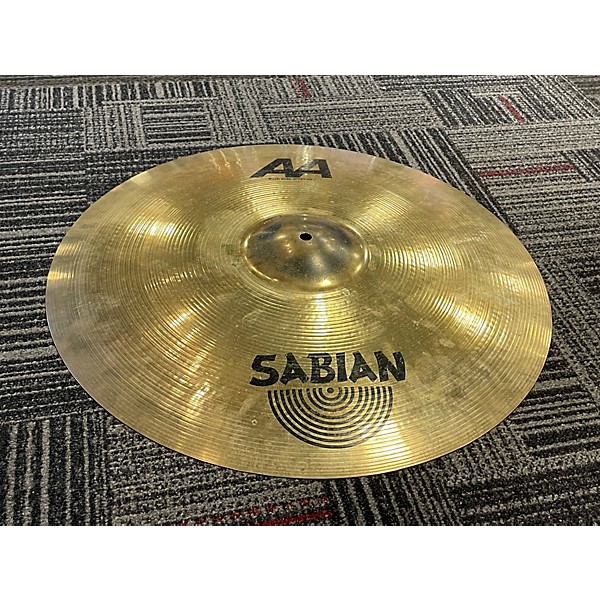 Used SABIAN 21in AA Bash Ride Brilliant Cymbal
