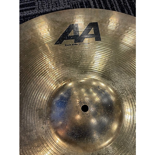 Used SABIAN 21in AA Bash Ride Brilliant Cymbal