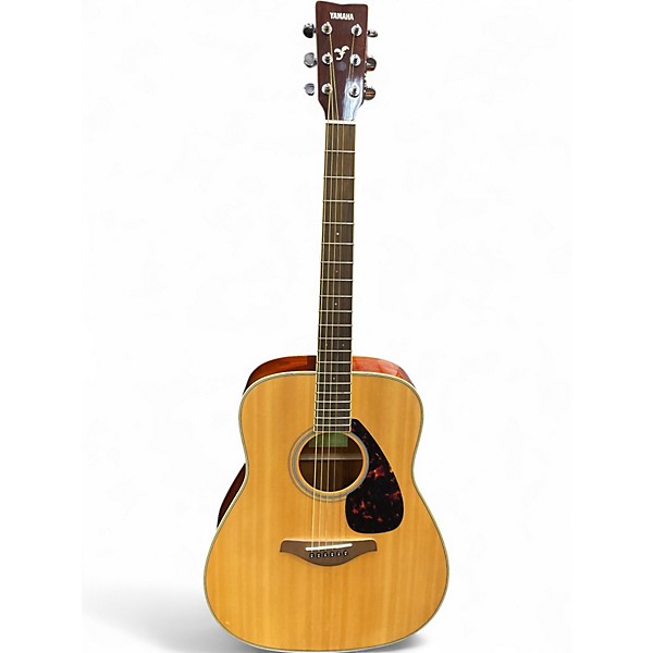 Used Yamaha FG820 Natural Acoustic Guitar Natural | Guitar Center