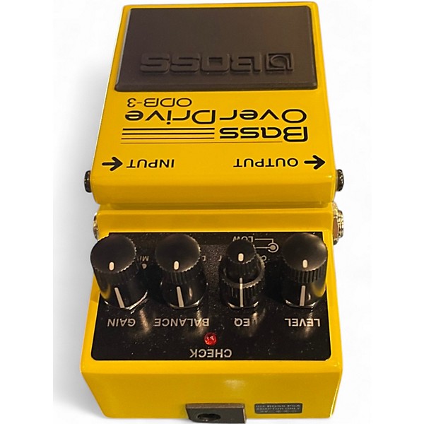 Used BOSS ODB3 Bass Overdrive Bass Effect Pedal