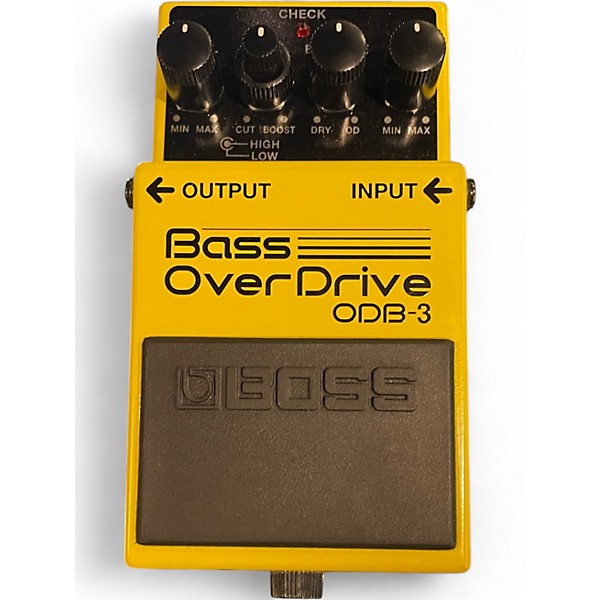Used BOSS ODB3 Bass Overdrive Bass Effect Pedal