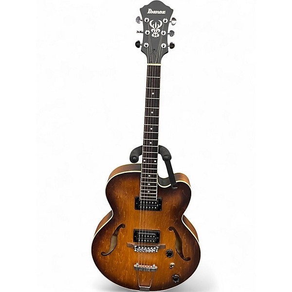 Used Ibanez AF55TF Brown Hollow Body Electric Guitar