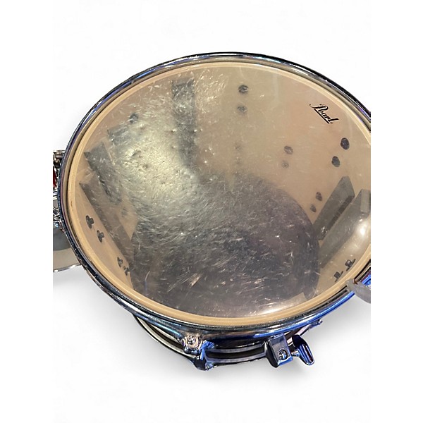 Used Pearl 4 Piece roadshow red sparkle Drum Kit