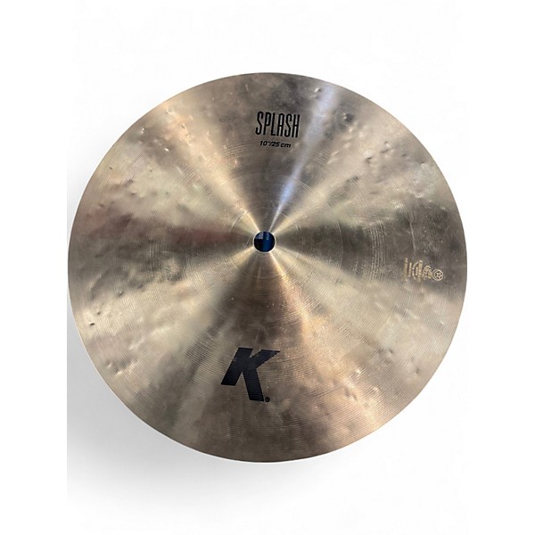 Used Zildjian 10in k splash Cymbal