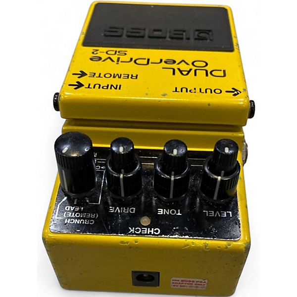 Used BOSS SD2 Dual Overdrive Effect Pedal