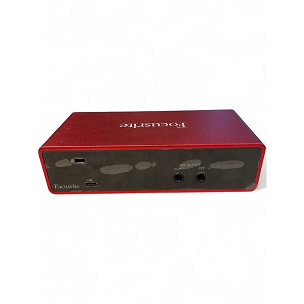 Used Focusrite Scarlett 2i2 Audio Interface