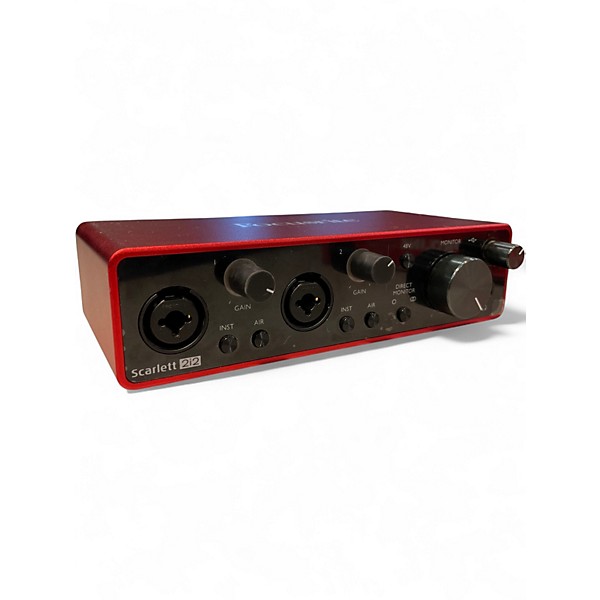 Used Focusrite Scarlett 2i2 Audio Interface