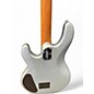 Used Ernie Ball Music Man StingRay Special HH Firemist Silver Electric Bass Guitar