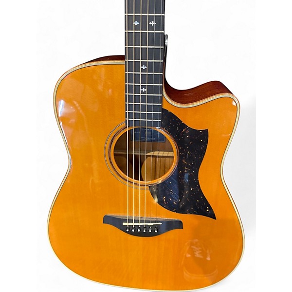 Used Yamaha A5M Natural Acoustic Electric Guitar