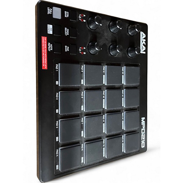 Used Akai Professional MPD218 MIDI Controller