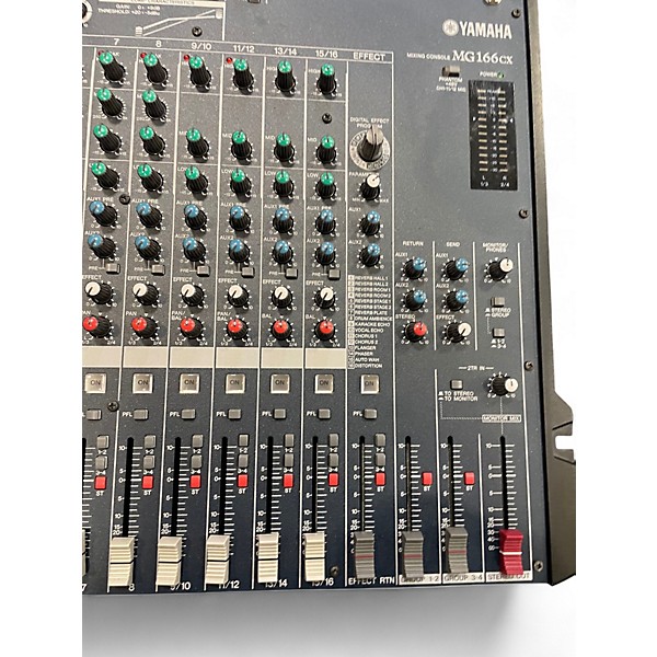 Used Yamaha MG166CX Unpowered Mixer