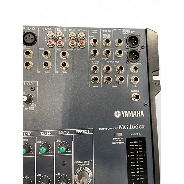 Used Yamaha MG166CX Unpowered Mixer