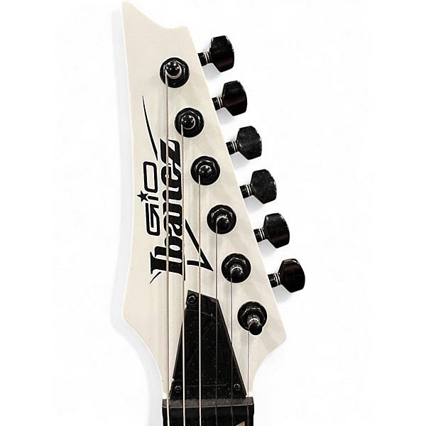 Used Ibanez GIO GRG120EX Arctic White Solid Body Electric Guitar