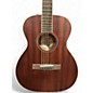 Used Fender Paramount PM-TE Mahogany Acoustic Electric Guitar